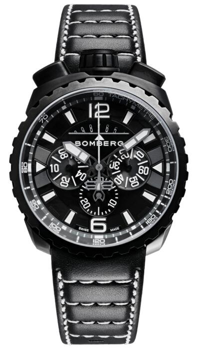 Bomberg Bolt-68 BS45CHPBA.050-6.3 QUARTZ CHRONOGRAPH Replica mens watch